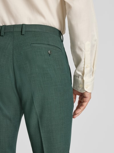 MCNEAL Slim fit pantalon met persplooien Groen - 3