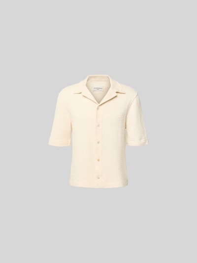Officine Générale Freizeithemd mit Knopfleiste Offwhite 2