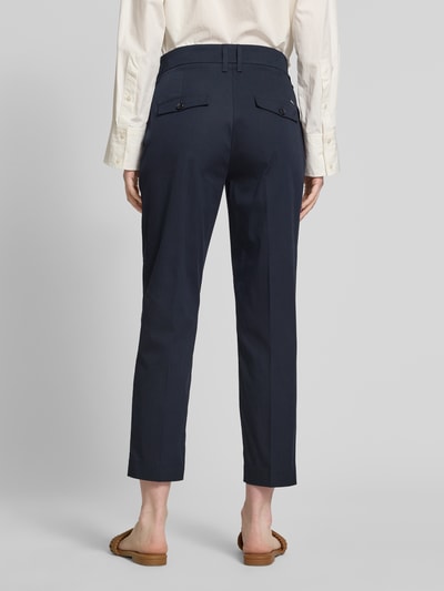 Brax Hose in verkürzter Passform mit Eingrifftaschen Modell 'MARA' Marine 5