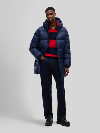 Tommy Jeans Daunenmantel mit seitlichen Eingrifftaschen Dunkelblau 1