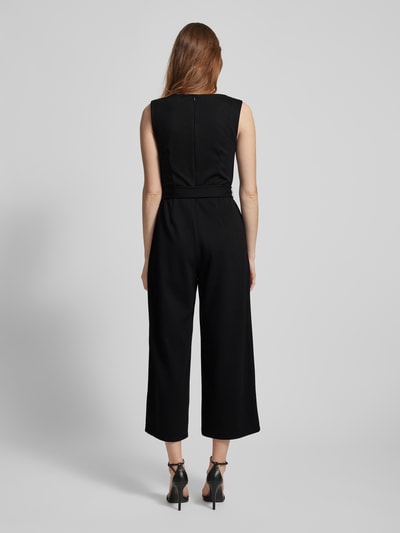 Jake*s Collection Jumpsuit met tailleriem Zwart - 5