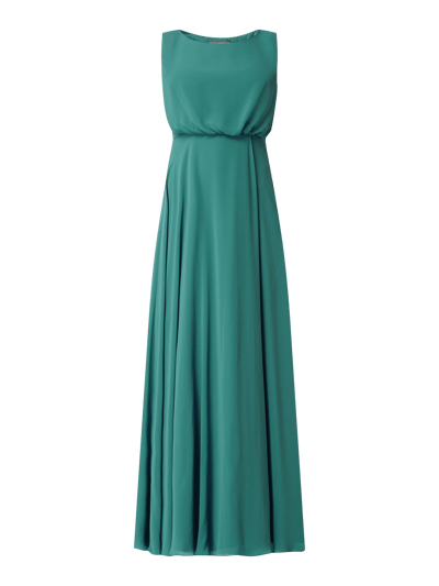 Christian Berg Cocktail Abendkleid mit locker fallendem Oberteil  Ocean 2