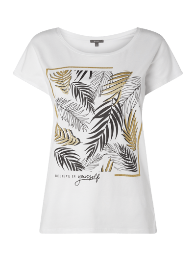 Montego Shirt mit Motiv-Print Weiss 1