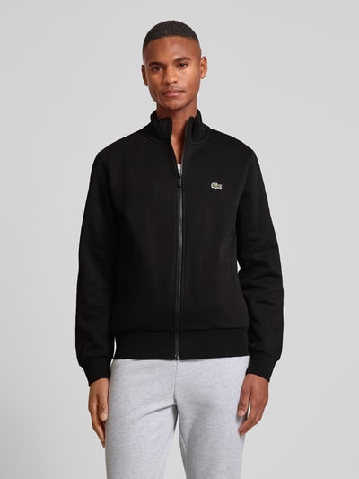 Lacoste Sweatjacke mit Label-Badge Black 4