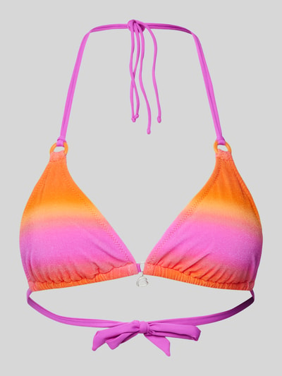 Banana Moon Bikinitop met logo-applicatie, model 'YERO CANDYCRUSH' Oranje - 1