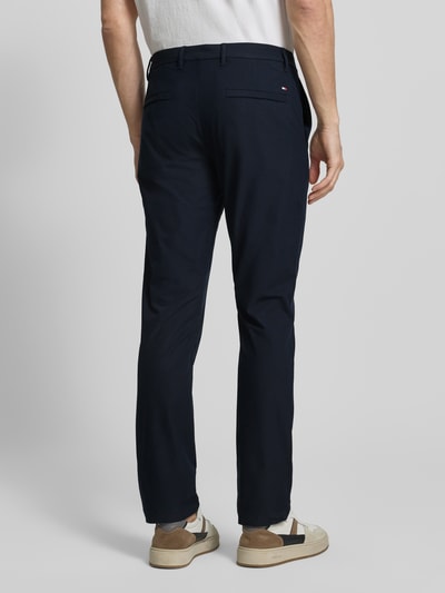 Tommy Hilfiger regular fit broek van ademend materiaal model 'DENTON' Marineblauw - 5