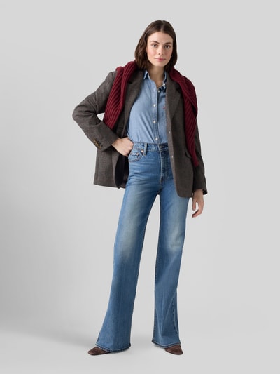 Levi's® 300 Bootcut-Jeans aus Baumwoll-Mix Blau 1