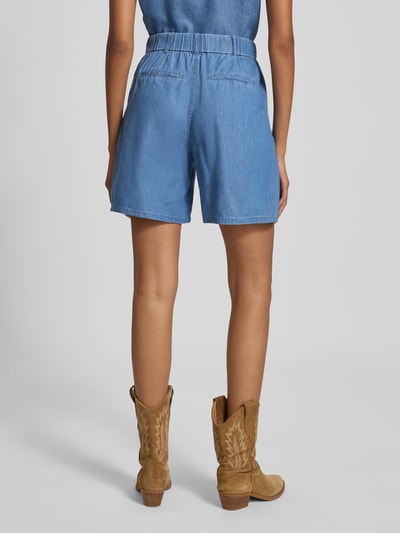 Only Relaxed fit korte jeans van een mix van katoen en lyocell, model 'BEA' Jeansblauw - 5