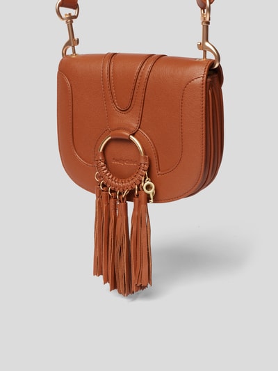 See by Chloé Saddle Bag mit Brand-Detail Cognac 3