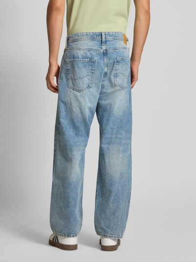 Jack & Jones Baggy Fit Jeans im 5-Pocket-Design Modell 'ALEX' Hellblau 5
