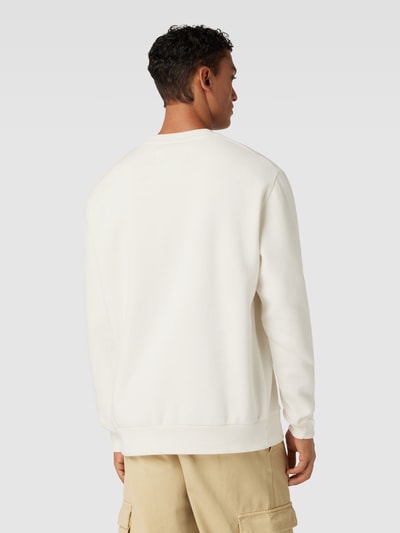 CHAMPION Sweatshirt met labeldetails, model 'Rochester' Offwhite - 5