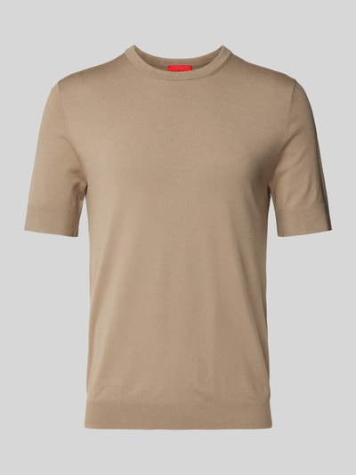 HUGO T-Shirt mit Rundhalsausschnitt Beige 2