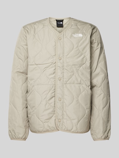 The North Face Gewatteerd jack met labelprint, model 'AMPATO' Middengrijs - 2