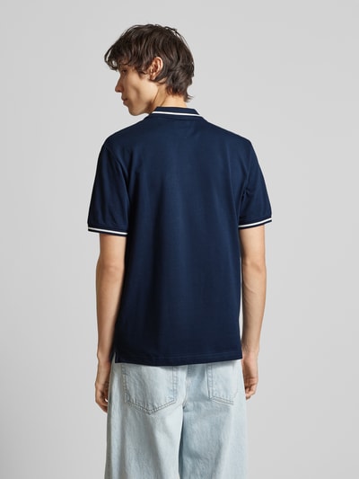 Tommy Jeans Regular Fit Poloshirt mit Logo-Stitching Marine 5