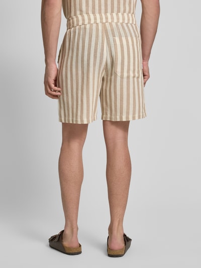 GABBA Bermudas mit Eingrifftaschen Modell 'Fede Sur' Beige 5