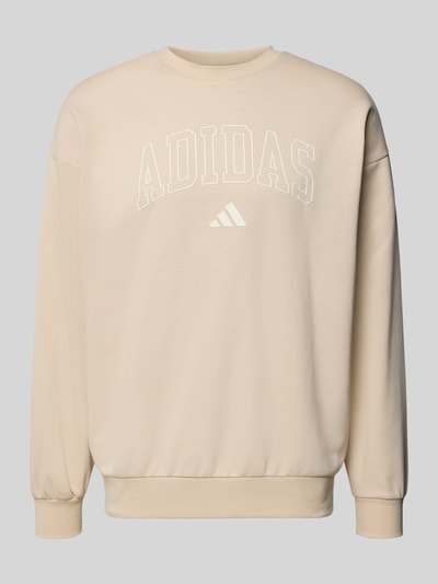 adidas Sportswear Sweatshirt mit Logo-Schriftzug Beige 1