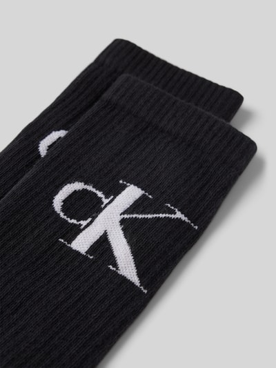 Calvin Klein Jeans Socken mit Logo-Stitching im 2er-Pack Black 2