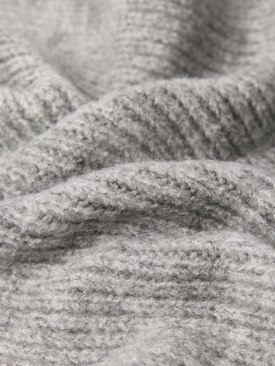 ICHI Sjaal in gebreide look, model 'Iaivo' Lichtgrijs - 2