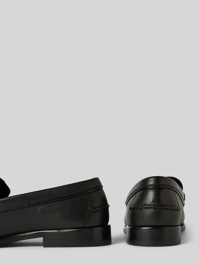 Tommy Hilfiger Loafer aus echtem Leder mit Quaste Black 2