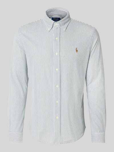 Polo Ralph Lauren Freizeithemd mit Knopfleiste Dunkelgruen 2