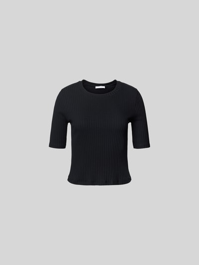 Iro T-Shirt aus reiner Baumwolle Black 1