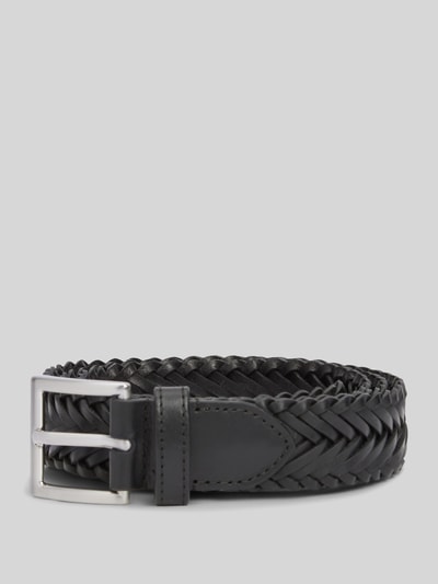 Tommy Hilfiger Gürtel aus echtem Rindsleder Modell 'SOHO BRAID 3.0' BLACK 2
