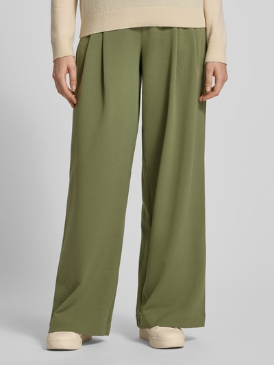 MSCH Copenhagen Stoffhose mit Gesäßtaschen Modell 'Henrika' Oliv 4