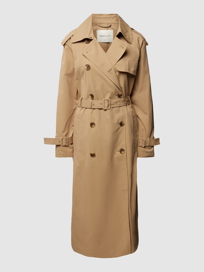 Gant Trenchcoat met riem Beige - 2