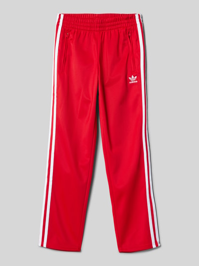 adidas Originals Trackpants mit Label-Detail Rot 1