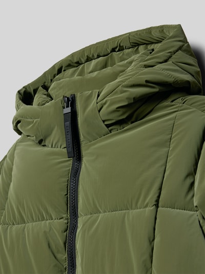 CARS JEANS Kurtka pikowana z kapturem model ‘TONYA’ Oliwkowy 2