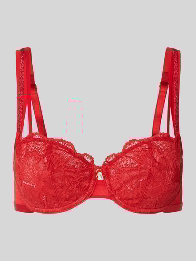 Triumph Balconette-beha met speciaal ontworpen cups Rood - 1