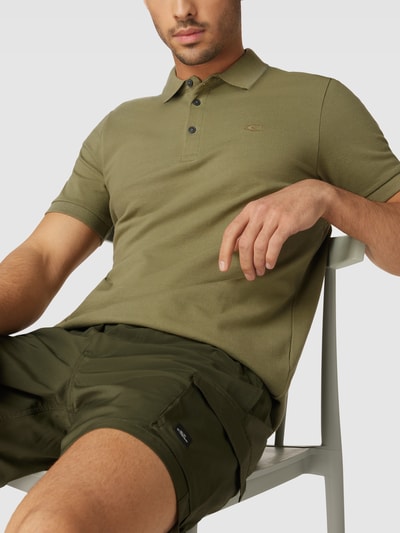 ONeill Poloshirt met labelstitching Olijfgroen - 3