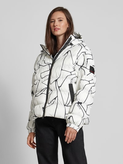 FIRE + ICE Steppjacke mit Zweiwege-Reißverschluss Modell "ROMY" Weiss 4