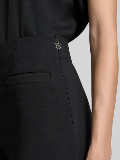 HUGO Regular fit bell bottom en naadritssluiting, model 'HALARAN' Zwart - 3