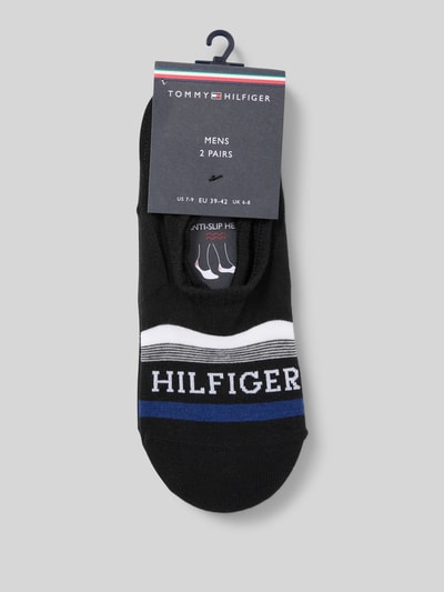 Tommy Hilfiger Füßlinge mit elastischem Rippenbündchen im 2er-Pack Black 3