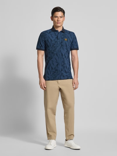 PME Legend Poloshirt mit Label-Detail Marine 1