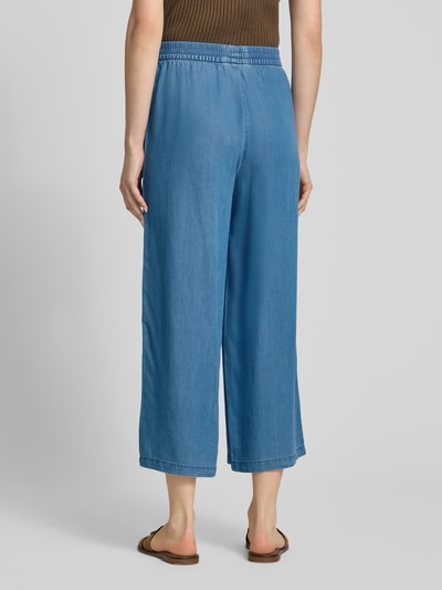 ONLY Relaxed Fit Culotte aus reinem Lyocell Modell 'CHARIS' Jeansblau 5
