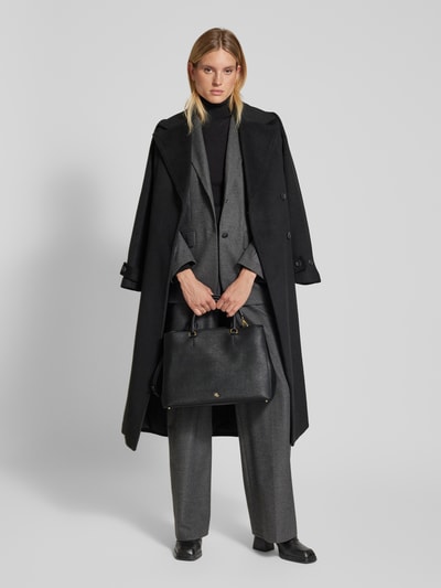 Lauren Ralph Lauren Handtas met labeldetail, model 'HANNA' Zwart - 1