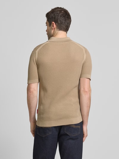 JOOP! Jeans Slim Fit Poloshirt mit Polokragen Beige 5