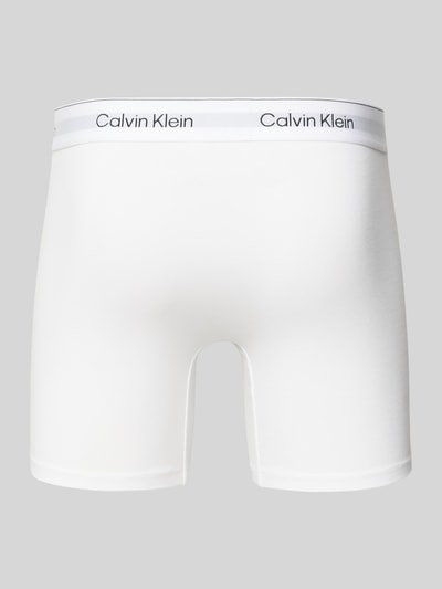 Calvin Klein Underwear Boxershorts mit elastischem Label-Bund im 3er-Pack Weiss 3