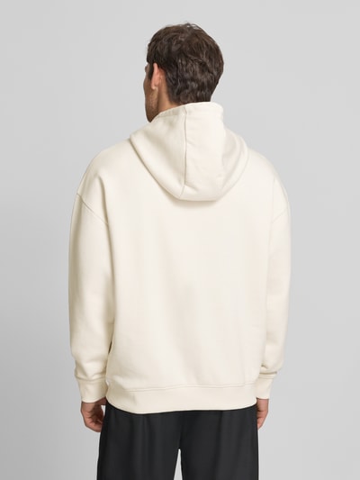 HUGO Regular Fit Hoodie aus reiner Baumwolle Modell 'DAGETHOOD' Weiss 5