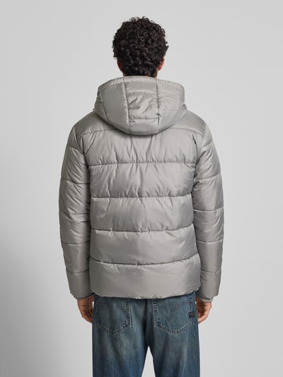 Ellesse Regular fit gewatteerd jack met logostitching, model 'Paddero' Taupe - 5