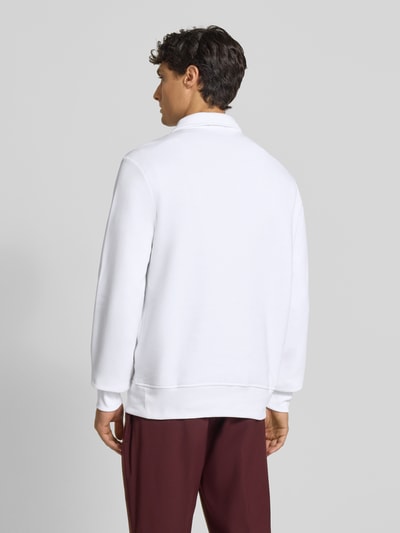 Polo Ralph Lauren Sweatshirt mit Polokragen Weiss 5