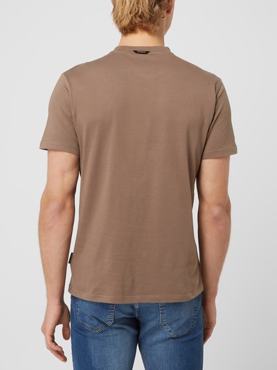 Napapijri T-Shirt aus Baumwolle Modell 'Macas' Taupe 5