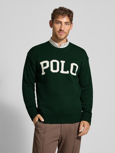 Polo Ralph Lauren Strickpullover mit Rundhalsausschnitt Gruen 4