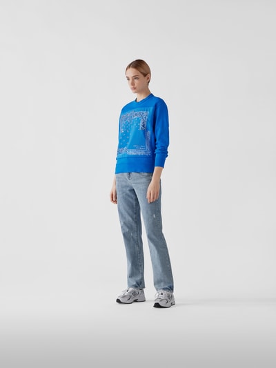 Kenzo Sweatshirt mit Paisley-Dessin Royal 1