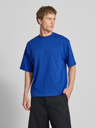 REVIEW Oversized T-Shirt mit Logo Royal 4