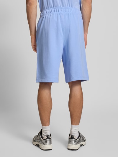 CHAMPION Relaxed fit sweatbermuda met logostitching, model 'ICONS' Lichtblauw - 5