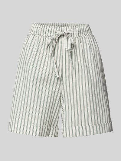 Pieces Regular fit korte broek van puur katoen, model 'TAELYN‘ Offwhite - 2