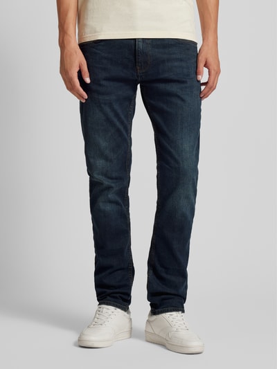 Blend Regular fit jeans in 5-pocketmodel, model 'Twister' Donkerblauw - 4